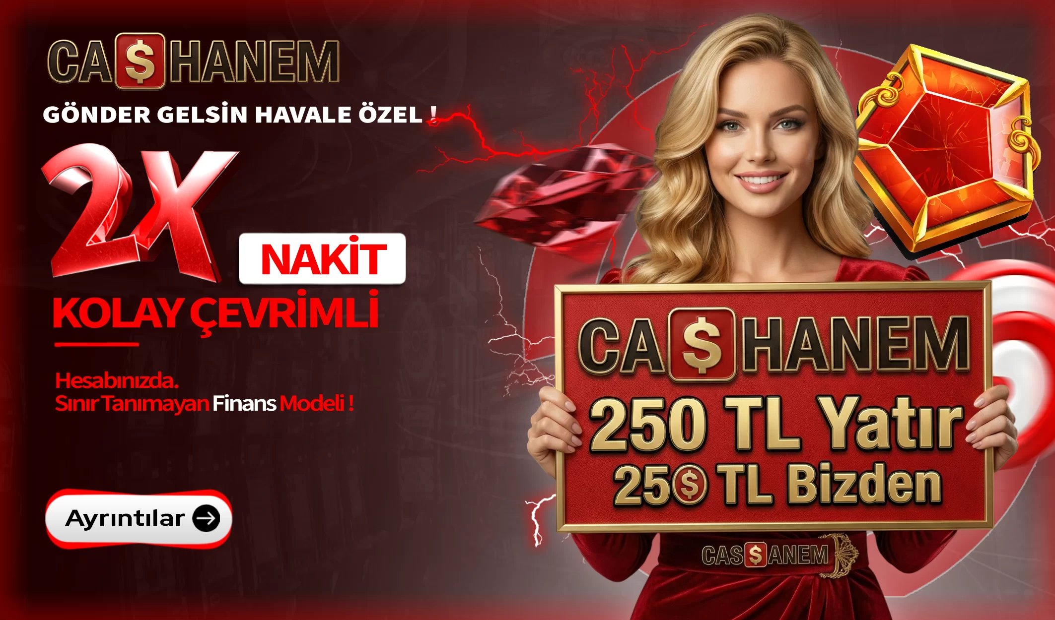 2x Kolay Çevrimli Nakit - Cashanem