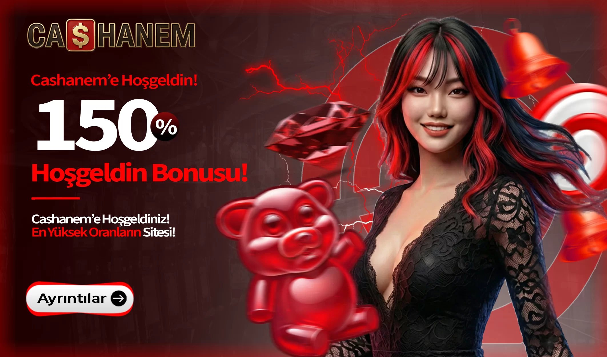 %150 Hoş Geldin Bonusu - Cashanem