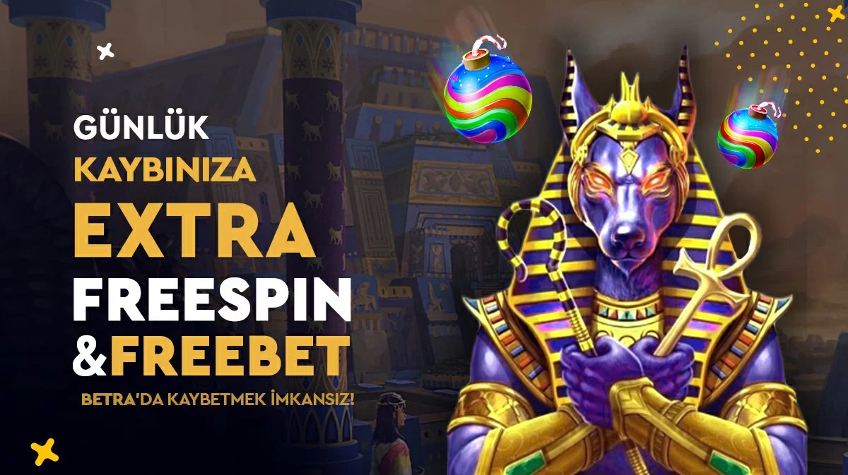 Günlük Kayıba Extra Freespin&freebet - 513betra