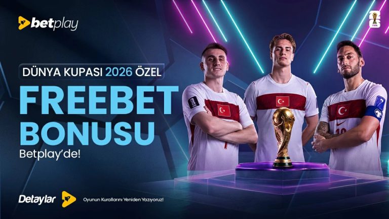 Dünya Kupası 2026 Özel Freebet Bonusu Betplay'de! - Betplay