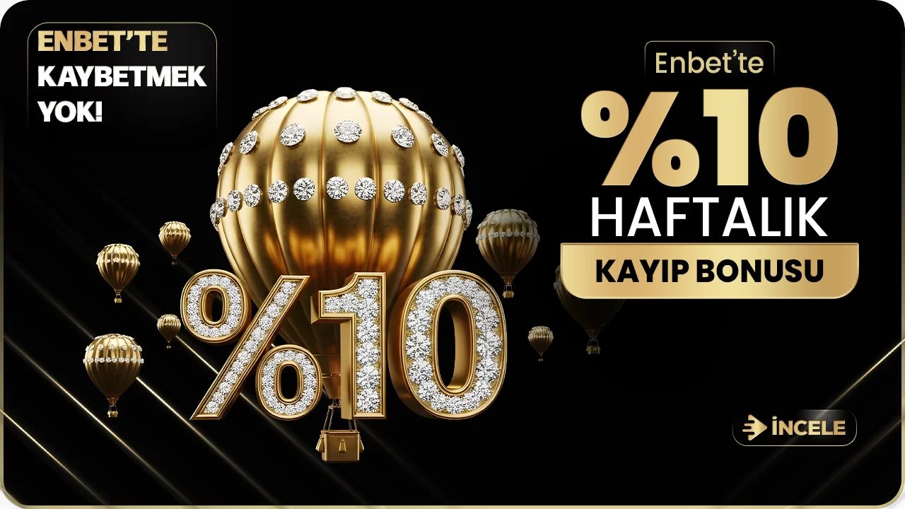 Haftalık %10 Kayıp Bonusu - Enbet
