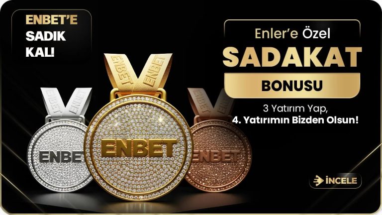 Enbet'te Sadakat Bonusu - Enbet