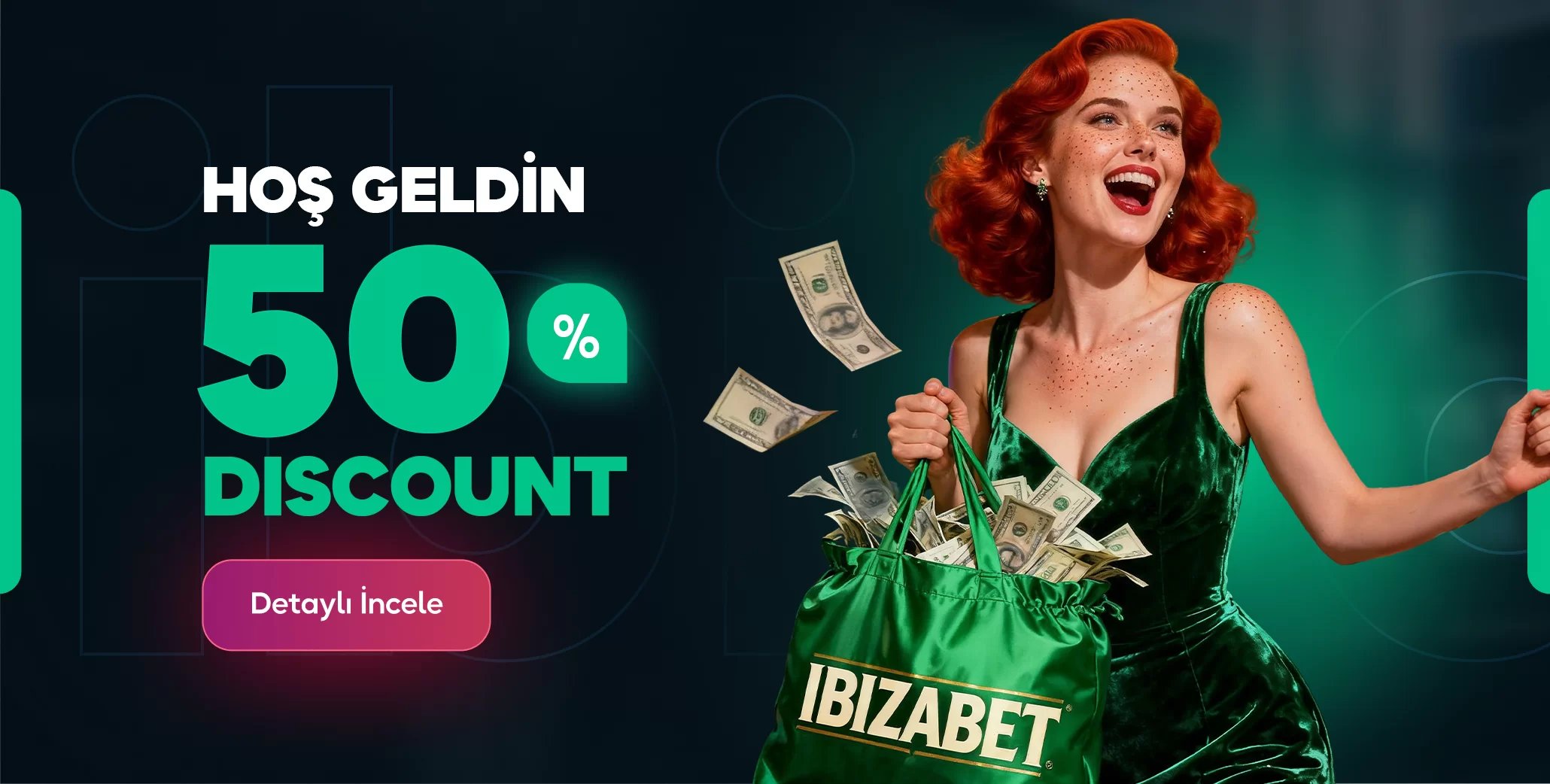 Hoşgeldin %50 Discount