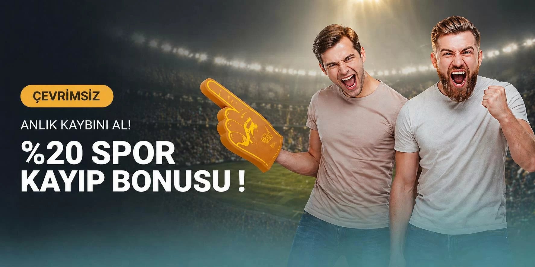 %20 Sabit Spor Kayıp Bonusu - Mislikazan