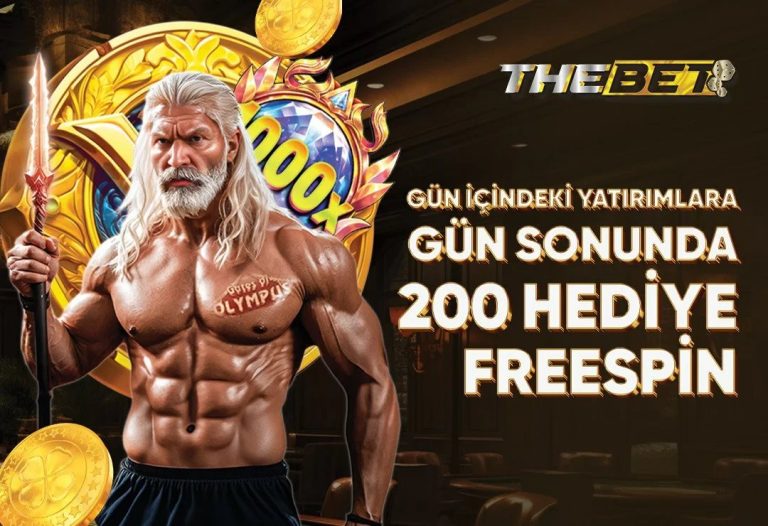 Gün Sonu Hediye 200 Freespin - Thebet