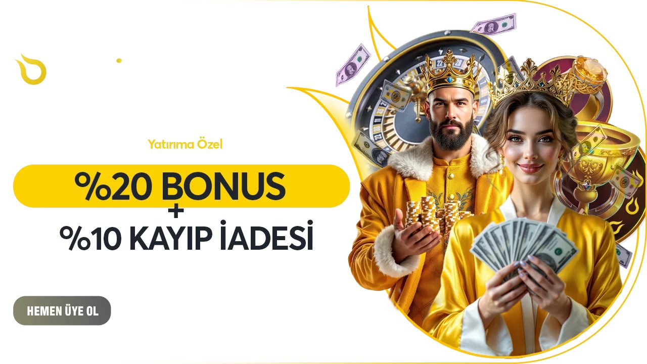 Yatırıma Özel %20 Bonus + %10 Kayıp İadesi! - Betcio