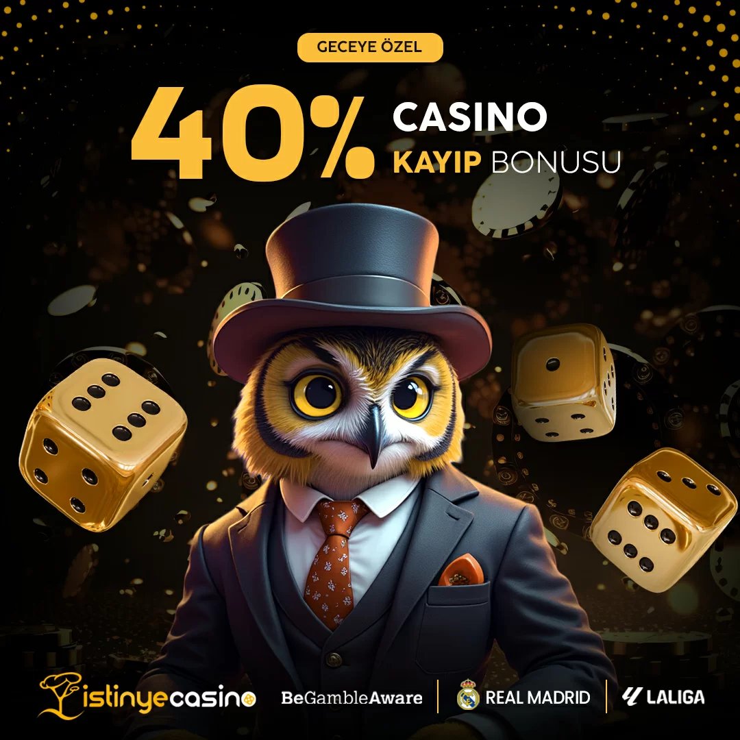 Geceye Özel %40 Kayıp Bonusu - Istinyecasino