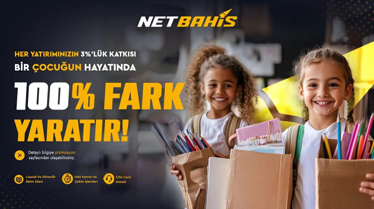 Her Yatırımınızın %3'ü, %100 Umut Yaratır! - 411netbahis