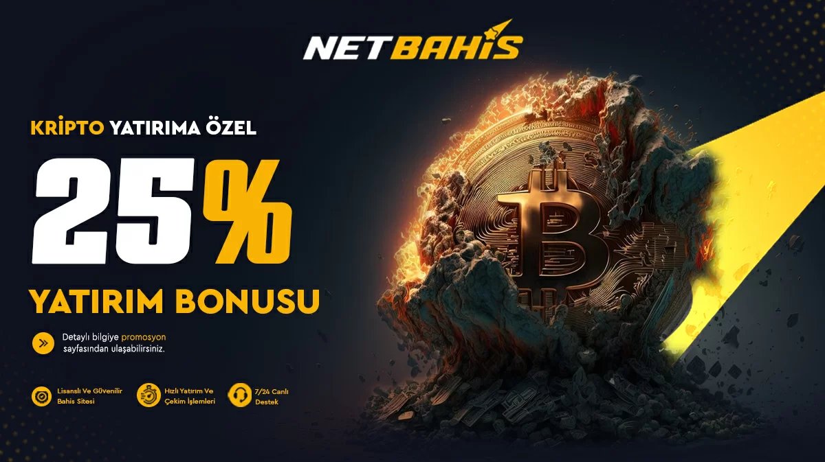 %25 Kripto Yatırım Bonusu - 411netbahis
