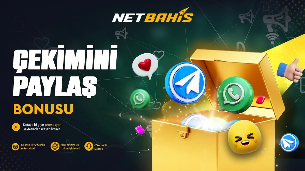 Çekim Paylaş Bonusu - 411netbahis