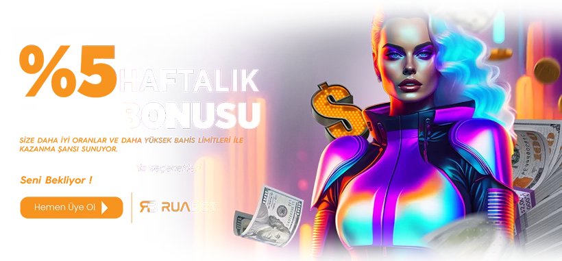 %5 Haftalık Şans Bonusu - Ruabet