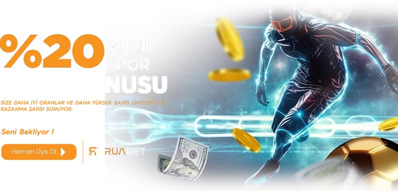 %20 Anlık Spor Kayıp Bonusu - Ruabet