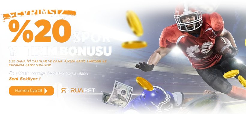 %20 Çevirimsiz Spor Yatırım Bonusu - Ruabet