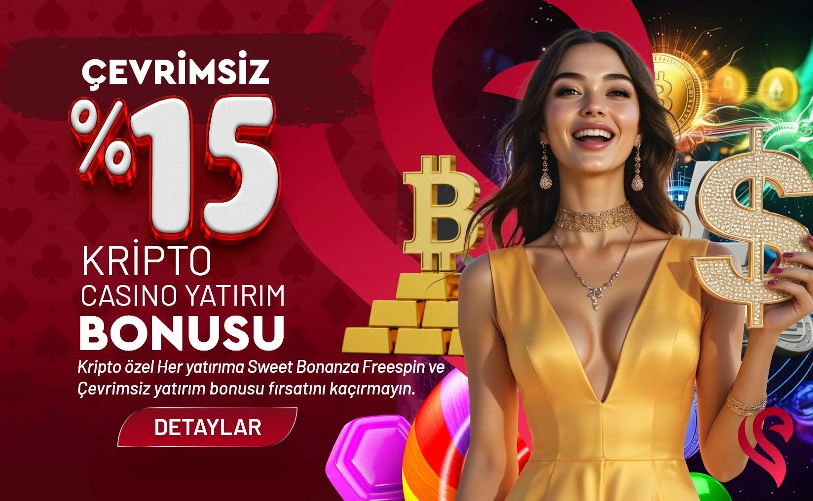 %15 Çevrimsiz Kripto Casino Yatırım Bonusu - Luluslot