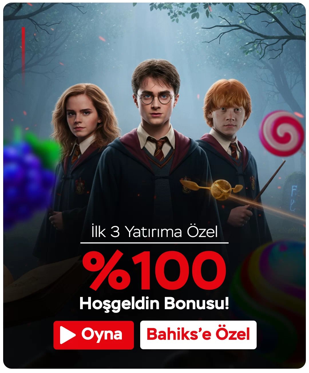%100 Hoşgeldin Bonusu - Bahiks