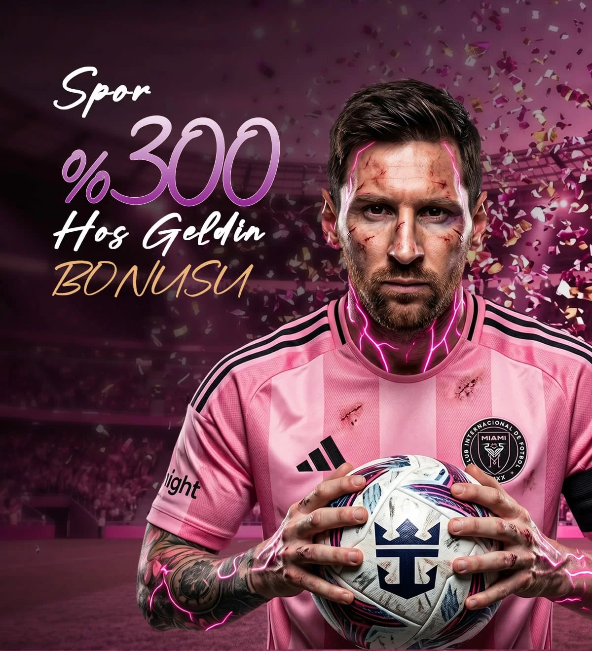 %300 Hoşgeldin Spor Bonusu