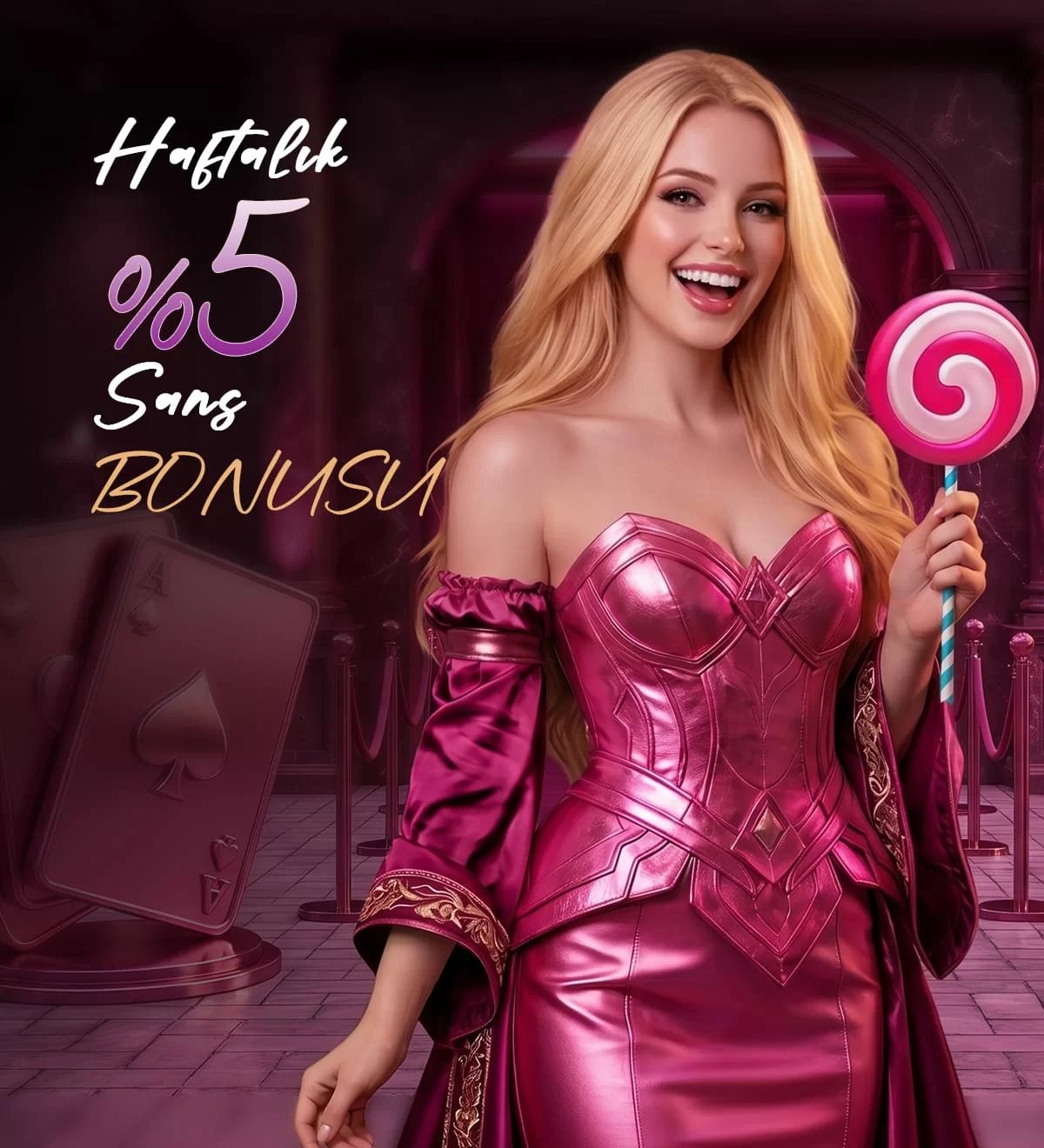 %5 Haftalık Şans Bonusu