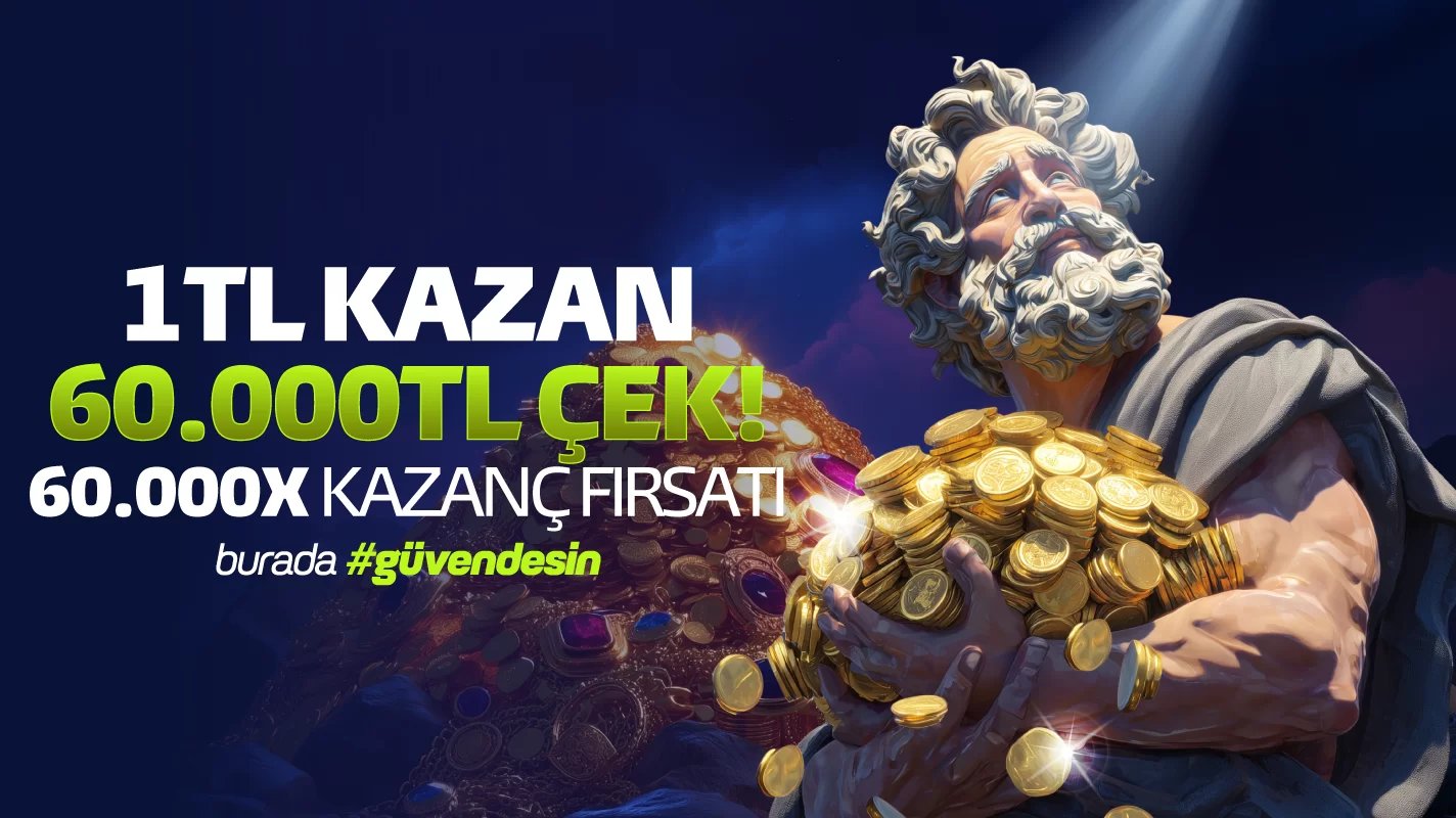 ₺1 Kazan, ₺60.000 Çek - Poliwin