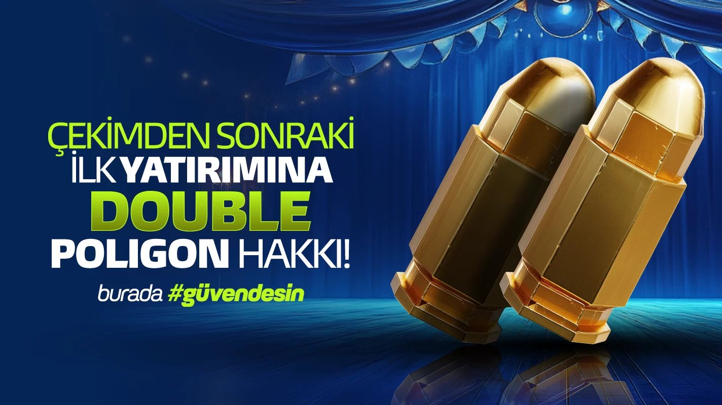 Çekimden Sonra Double (2x) Poligon Hediye - Poliwin