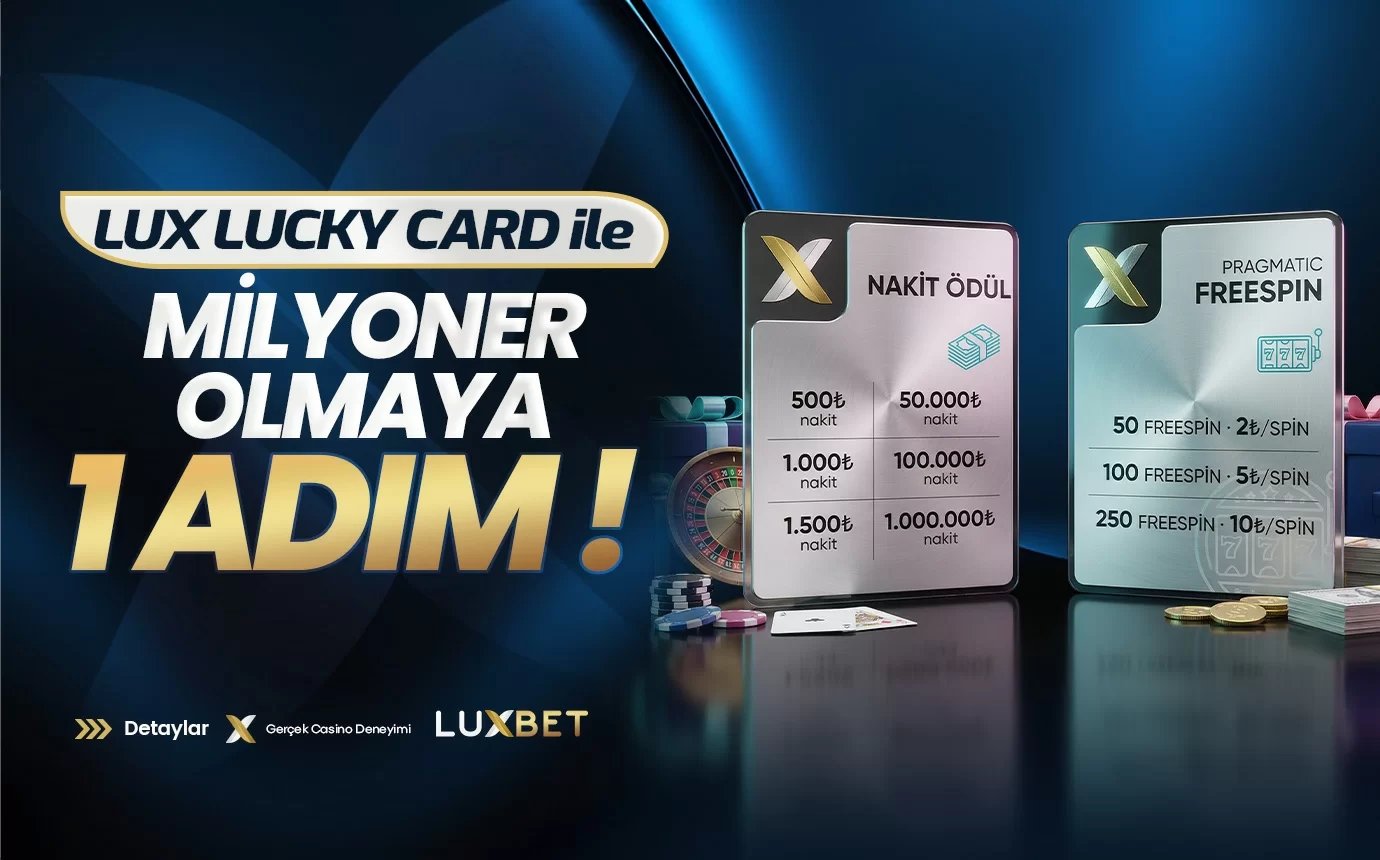 Lux Lucky Card!