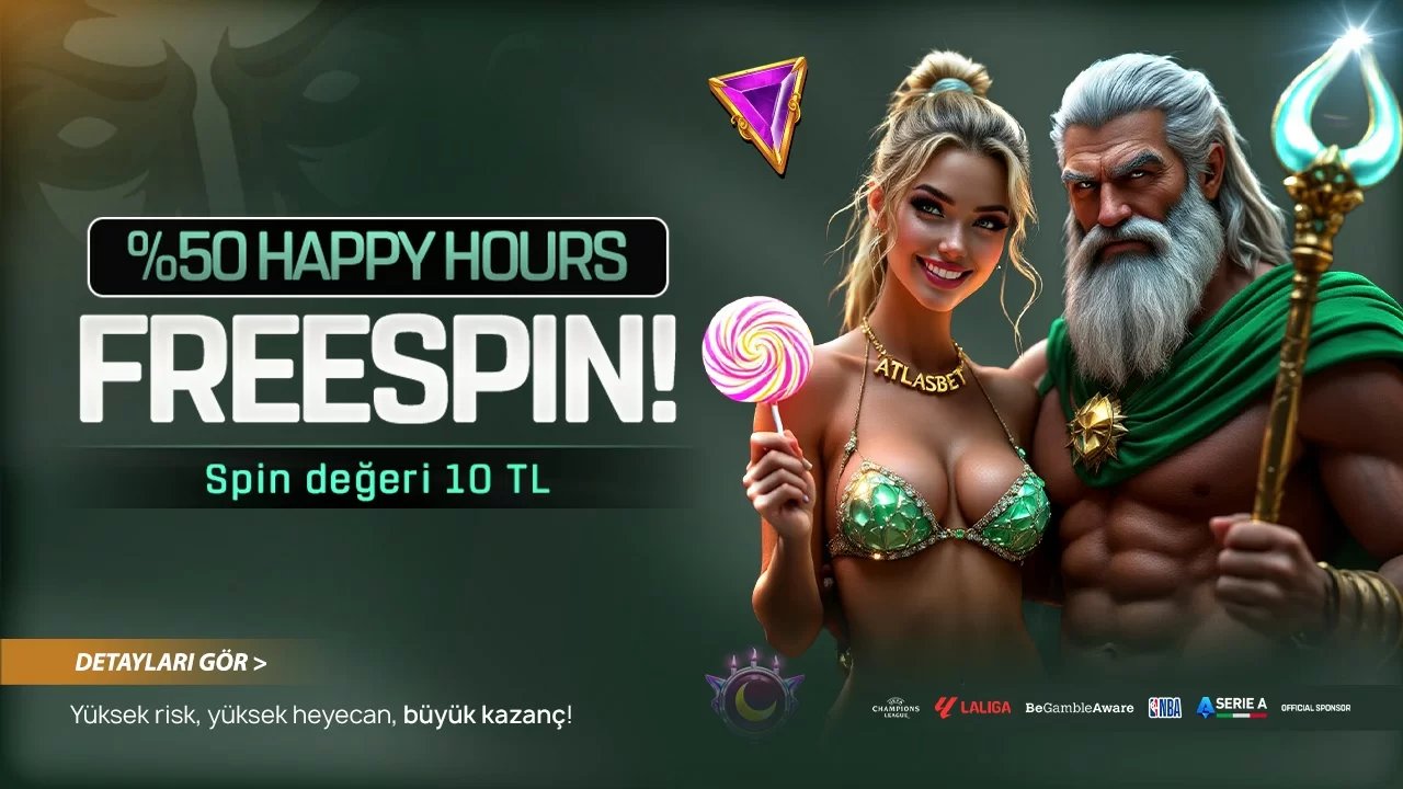 Happy Hours Freespin - Atlasbet