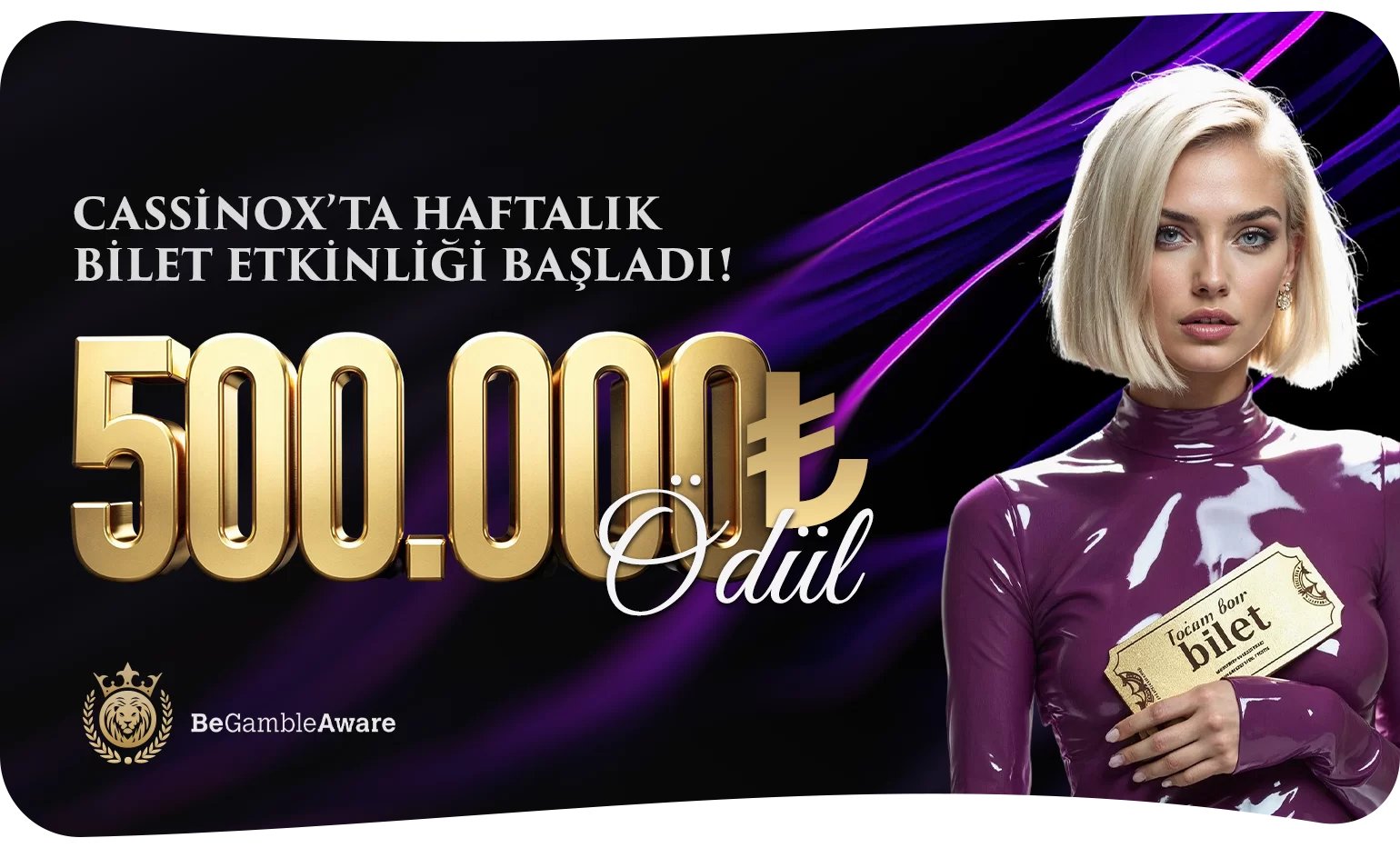 Haftalık 500.000₺ Bilet Çekilişi