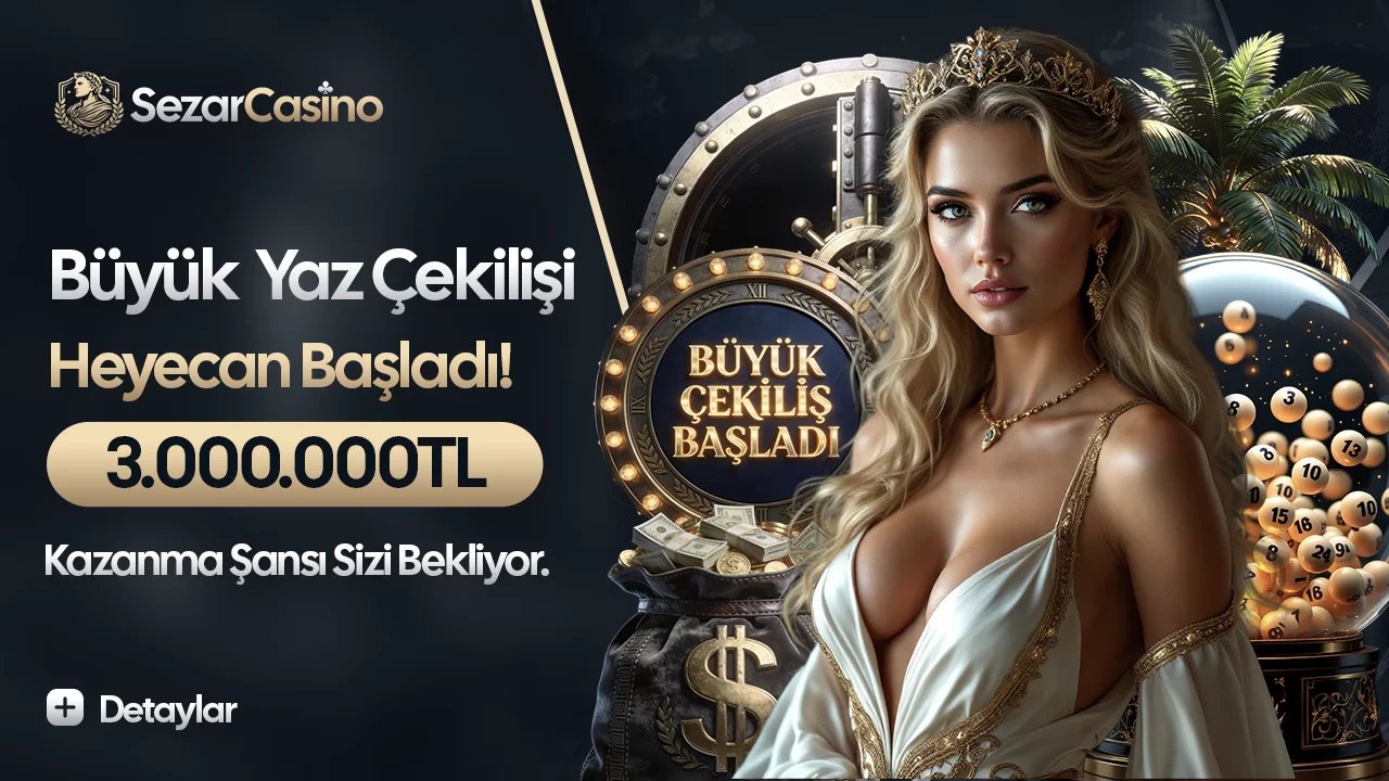 3.000.000₺ Sezar Çekilişi - Sezarcasino