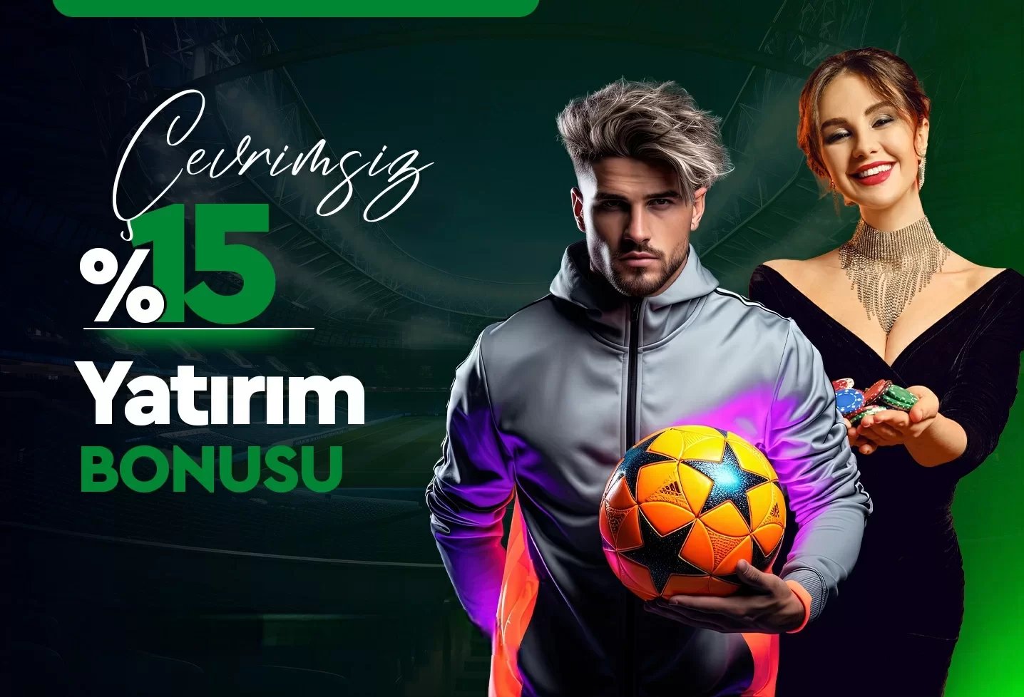 %15 Çevrimsiz Spor Yatırım Bonusu - Betcanavar