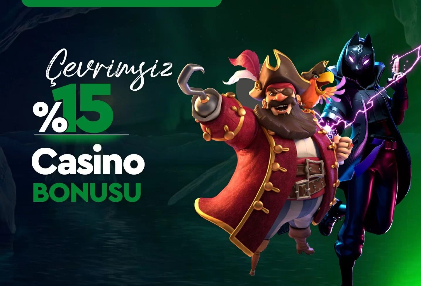 %15 Çevrimsiz Casino Yatırım Bonusu - Betcanavar