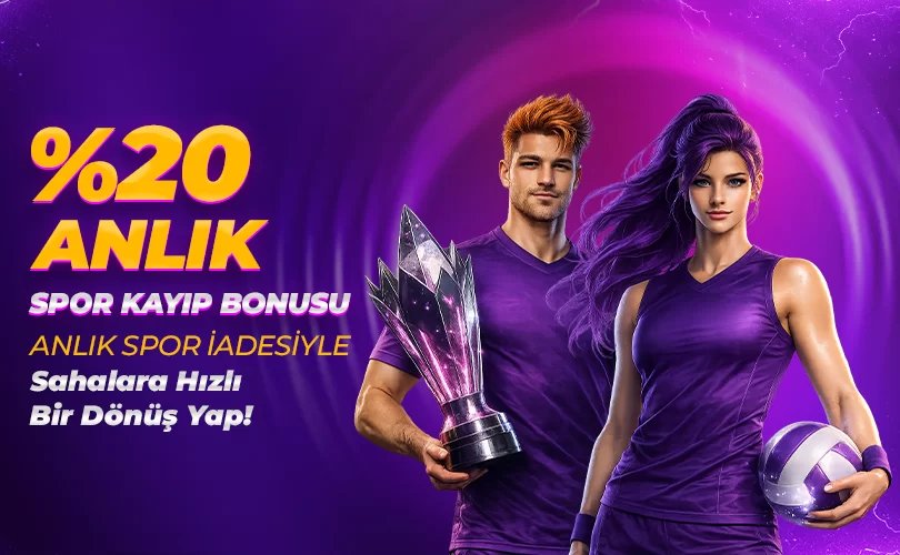 Anlık % 20'ye Varan Spor Kayıp Bonusu - K9win