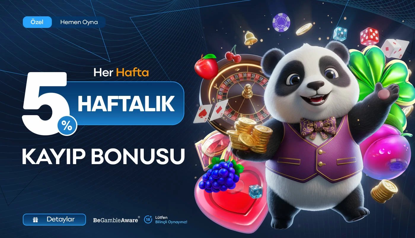 %5 Haftalık Kayıp Bonusu - Atekbet