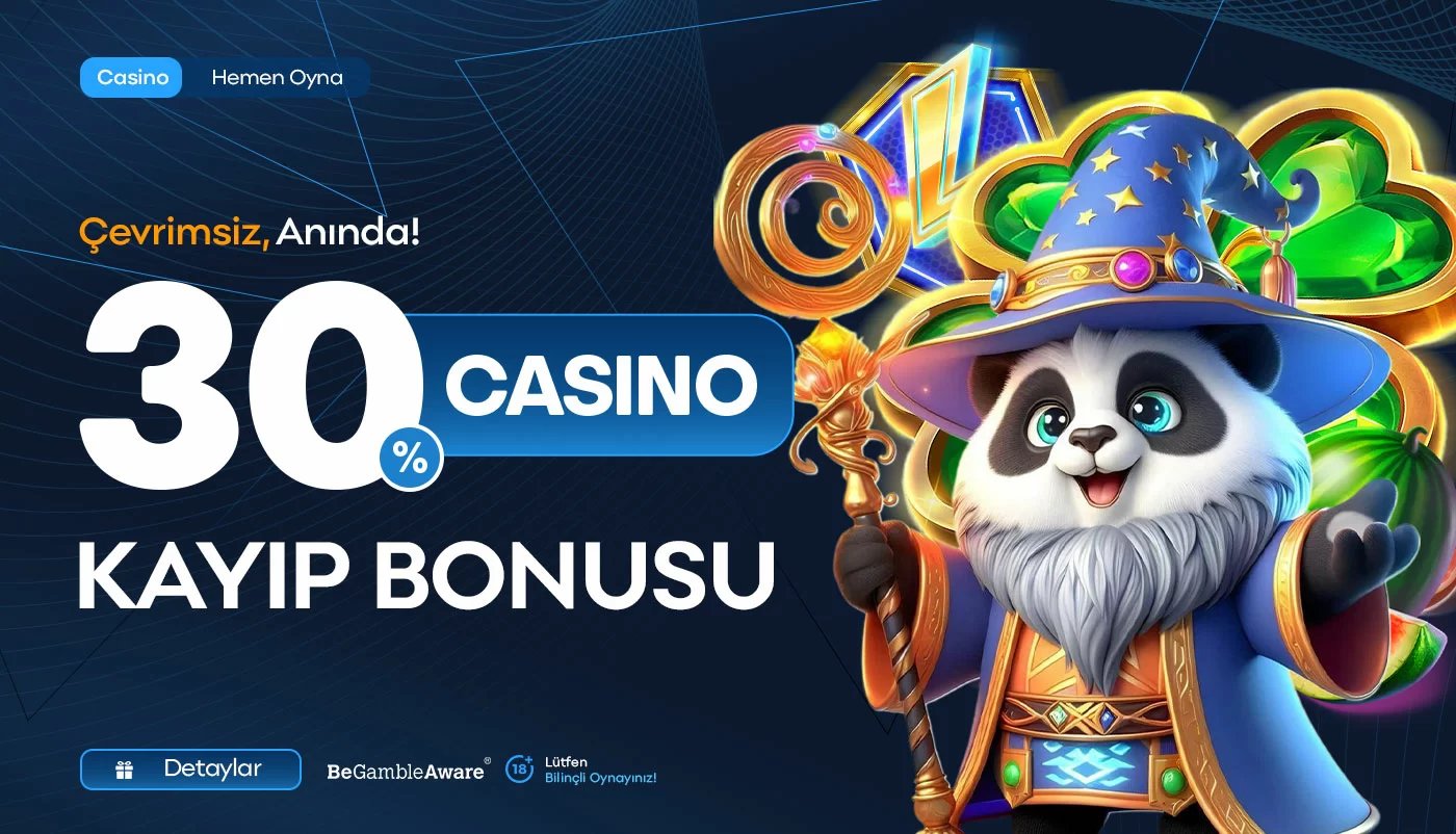 %30 Casıno Kayıp Bonusu - Atekbet