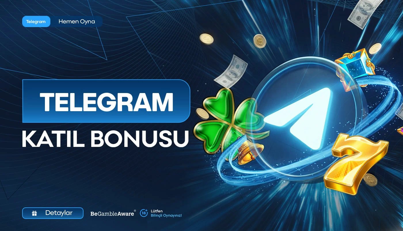 Telegram Katıl Bonusu - Atekbet