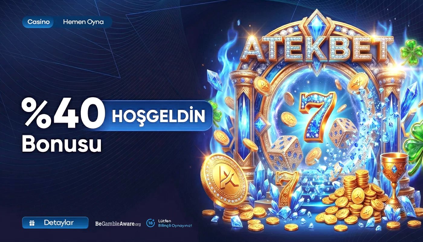 %40 Hoşgeldin Bonusu - Atekbet