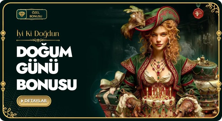 Doğum Günü Özel Bonus! - Robinbet