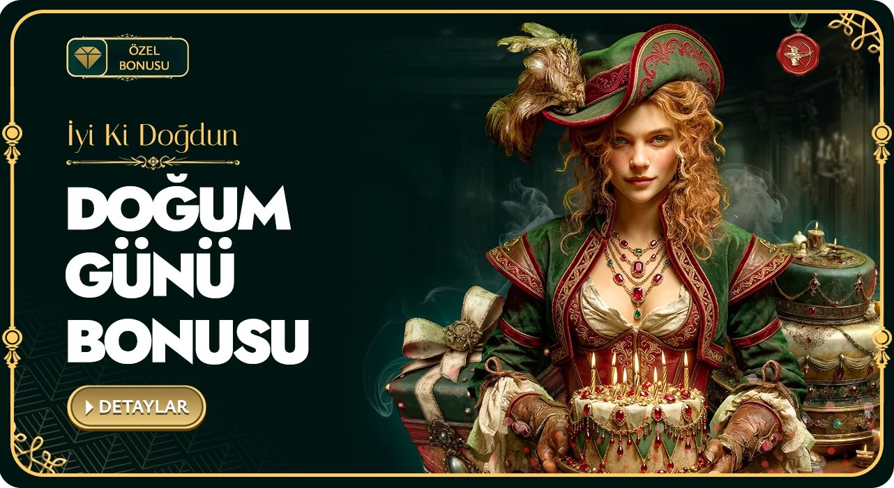 Doğum Günü Özel Bonus! - Robinbet