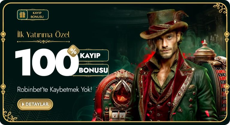 0 İlk Yatırıma Özel Kayıp Bonusu! - Robinbet