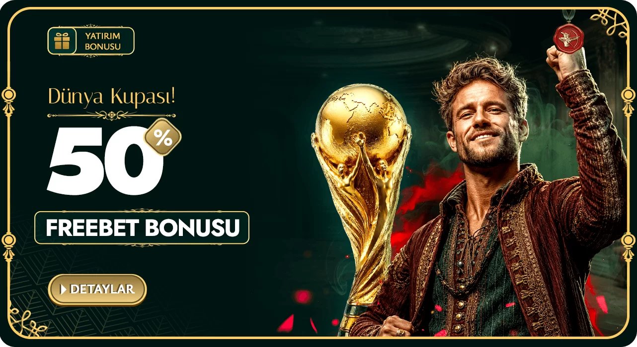 %50 Freebet Yatırım Bonusu! - Robinbet