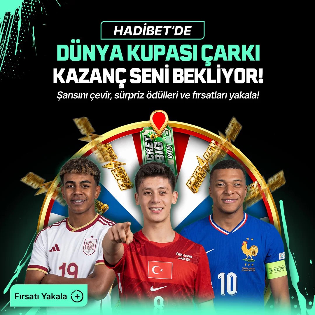 Dünya Kupası Çark - Hadibet