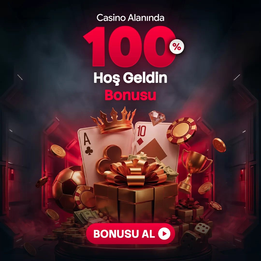 %100 Casino Hoşgeldin Bonusu - Bahsine