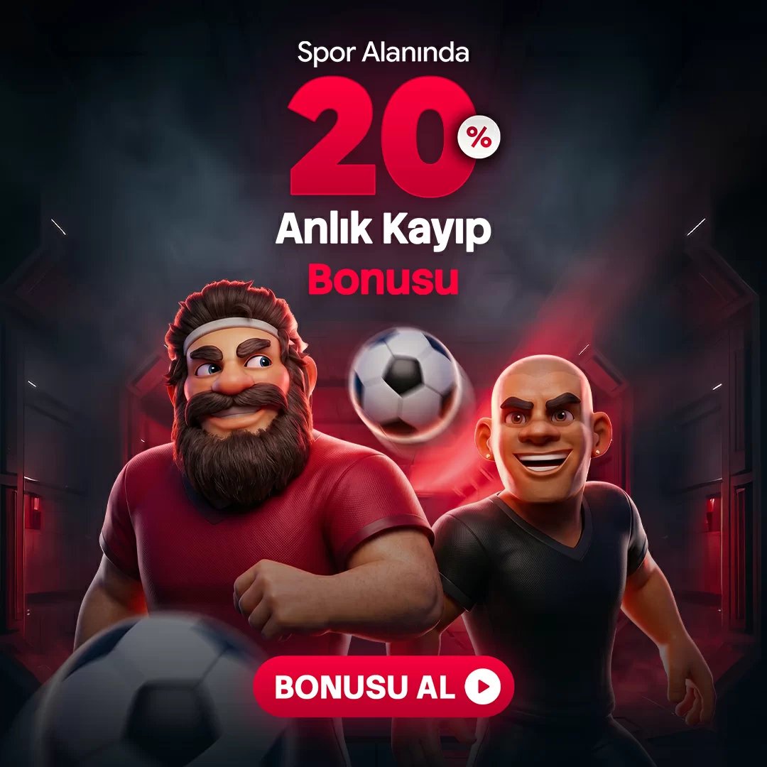 Sporda %20 Anlık Kayıp Bonusu - Bahsine