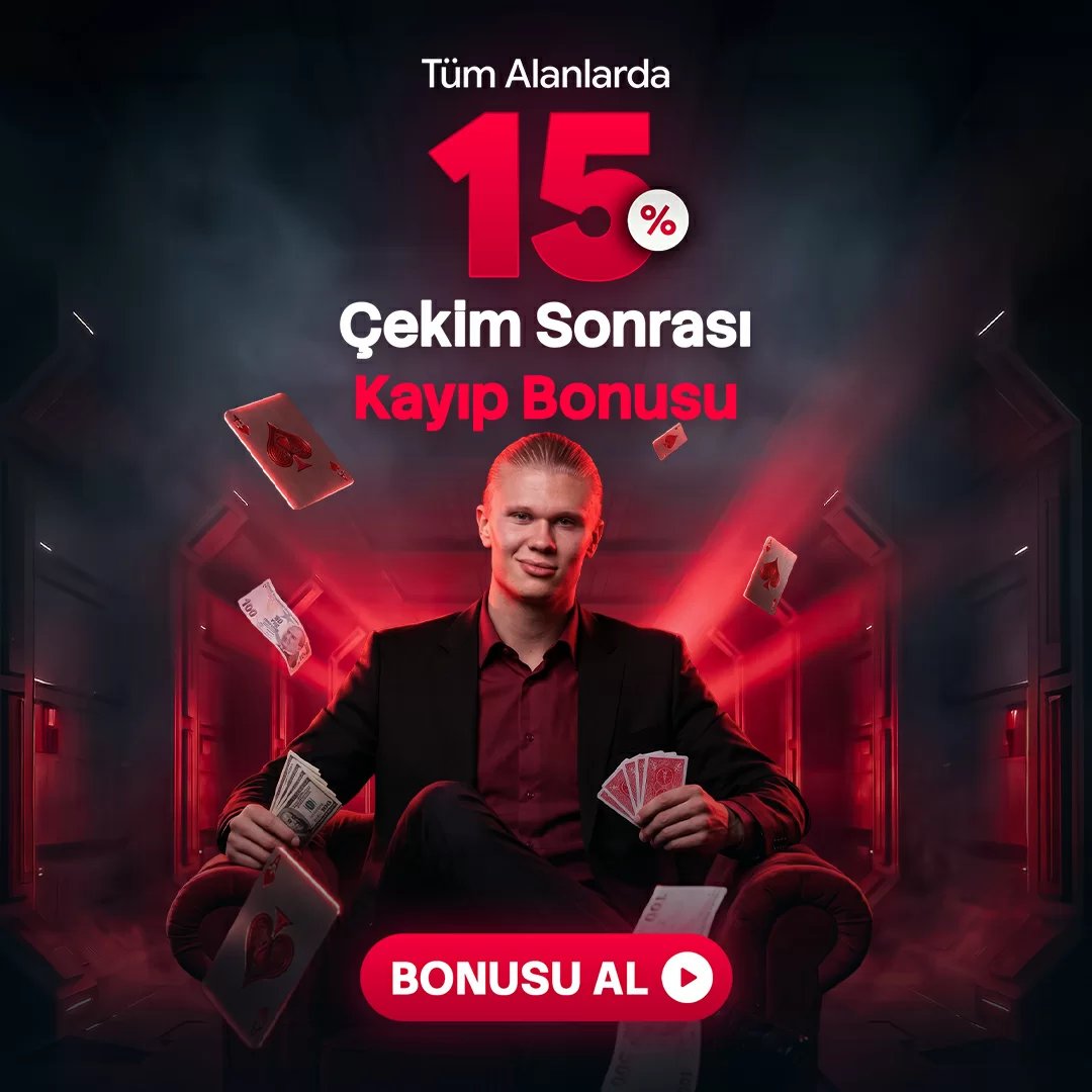 Çekim Sonrası %15 Kayıp Bonusu - Bahsine