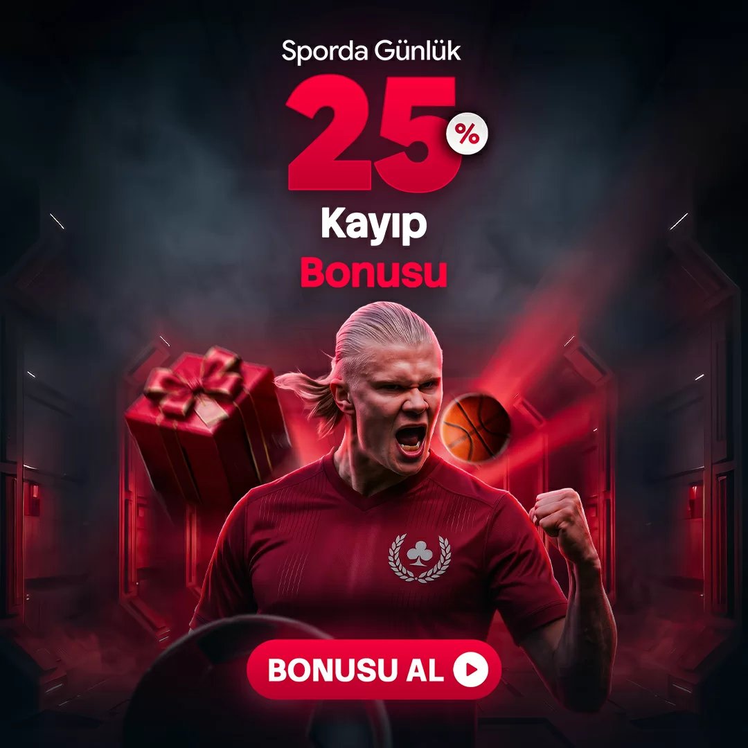 Günlük %25 Spor Kayıp Bonusu - Bahsine