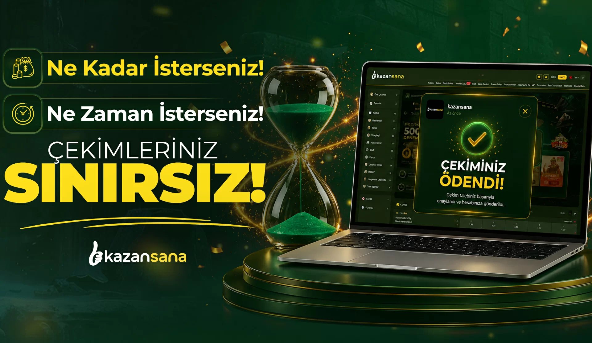 Çekimleriniz Sınırsız - Kazansana