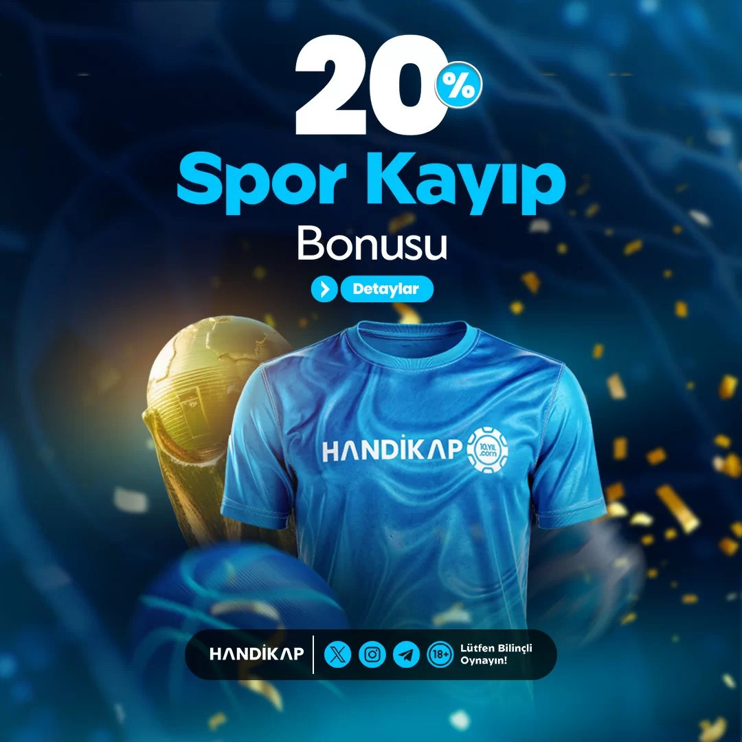 %20 Spor Kayıp Bonusu - Handikap