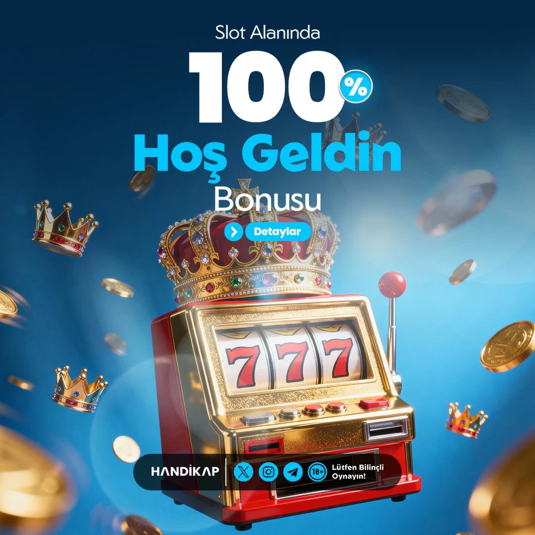 %100 Slot Hoş Geldin Bonusu - Handikap