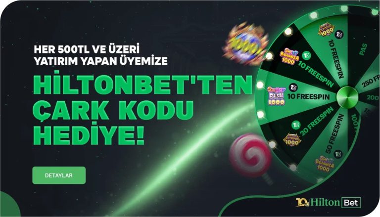 Çark Kodu / Çevir Ve Kazan ! - Hiltonbet