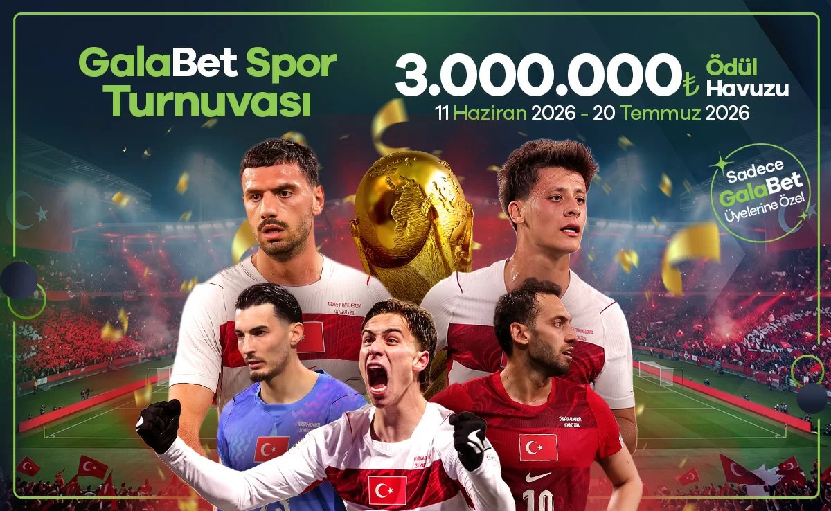 3.000.000₺ Ödüllü Galabet Spor Turnuvası - Galabet