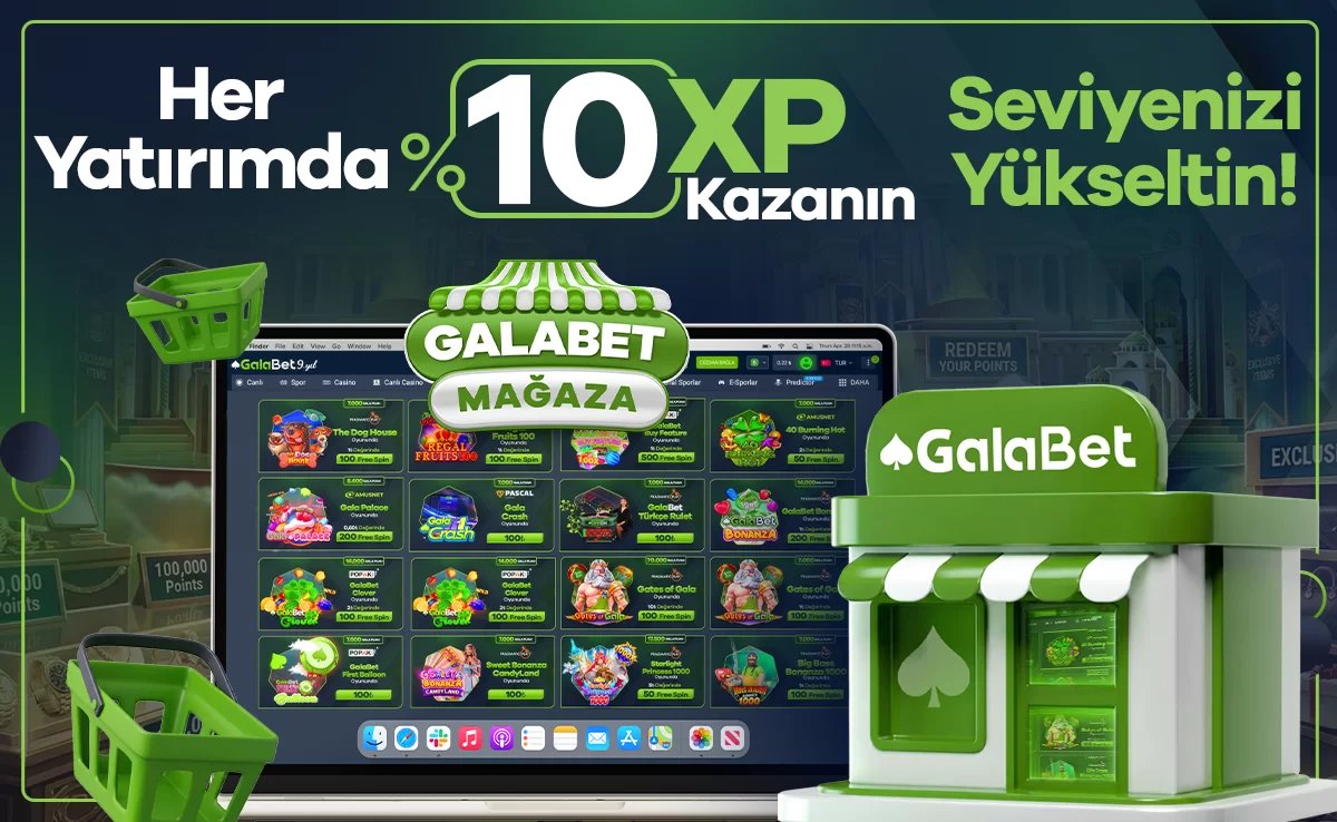 Her Yatiriminiza %10 Xp - Galabet