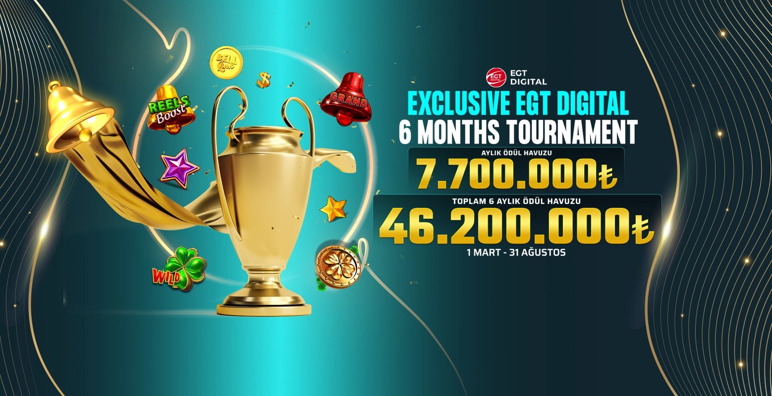 Egt Digital Sağlayıcısının Tüm Oyunlarında Toplam 46.200.000₺ Ödüllü Turnuvasına Hemen Katıl! - Matbet